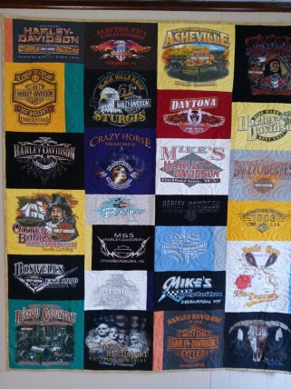 Harley T-Shirt Quilt Harley T-Shirt Quilt